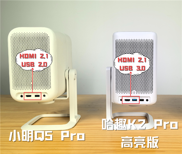 千元投影对比：哈趣K2Pro高亮版和小明Q5Pro哪款更强(图5)